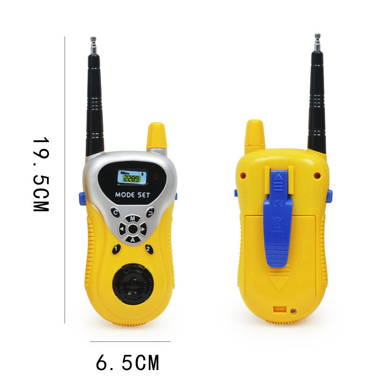 ALASKA Cross-Border Children's Mini Walkie-Talkie Set -Wireless Parent-Child Interactive Outdoor Toys