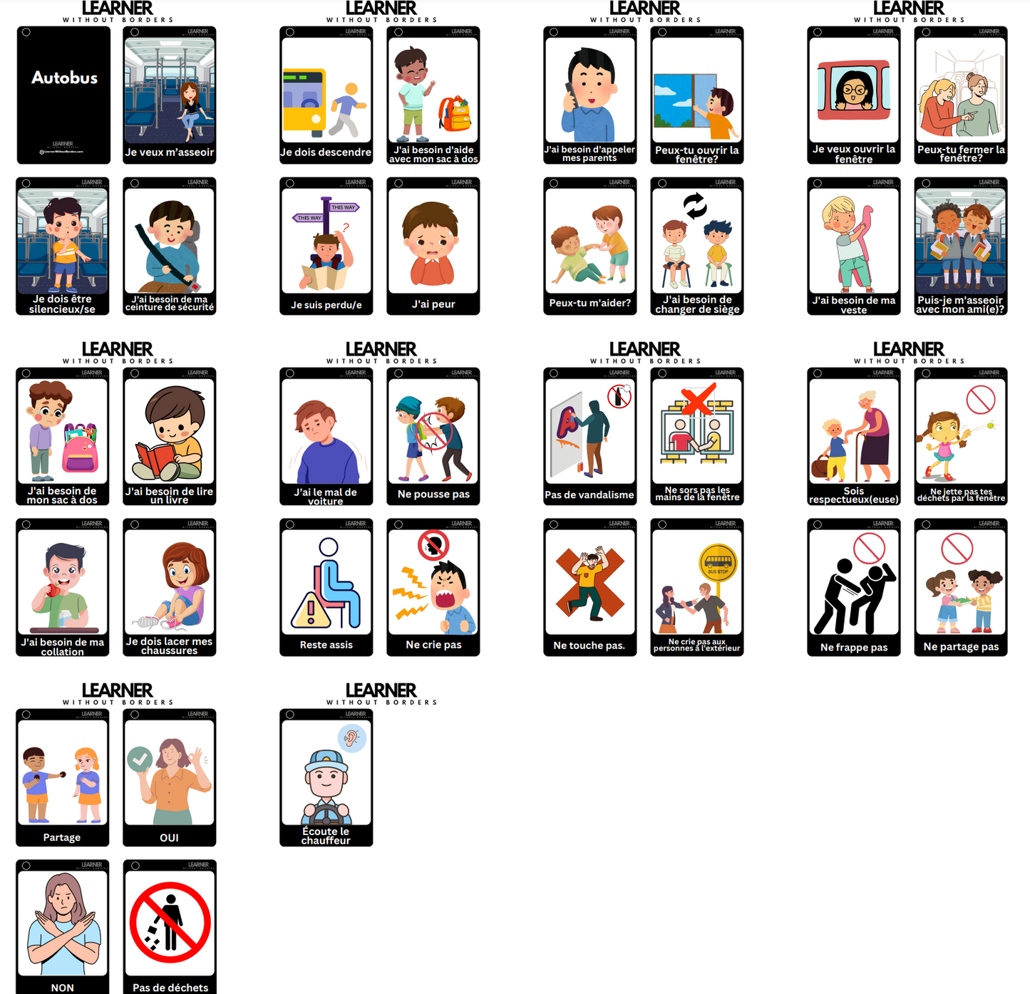 Bus Communication Cards EN/ES/FR