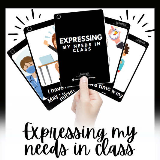 Expressing My Needs Cards EN/ES/FR