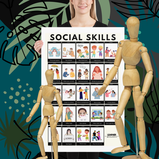 Poster -Social skills- English